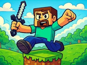 Xogo Probas de Minecraft Parkour en liña