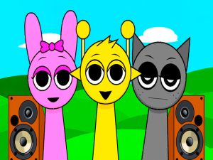 Xogo Sprunki Monster Music Beats en liña