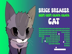 Xogo Brick Breaker Chipi Chipi Chapa Chapa gato en liña
