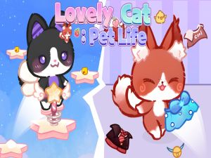 Xogo Encantadora vida de mascotas de gato en liña