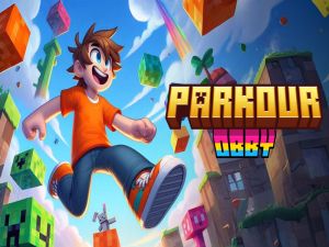 Xogo Parkour Obby en liña