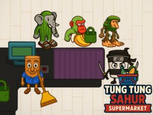 Xogo Supermercado Tung Tung Sahur en liña