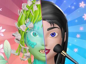Xogo Maquillaxe Monster 3D en liña
