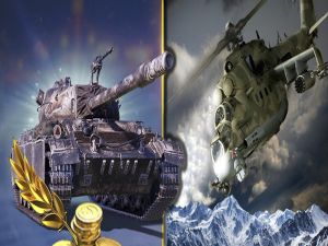 Xogo Estratexia de guerra. Tanques e helicópteros en liña