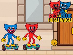 Xogo Hugli vermello e azul wugli en liña