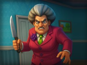 Xogo Devolución do profesor asustado 3D en liña