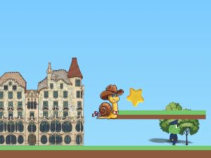 Xogo Aventura de Europa Braver Snaily en liña