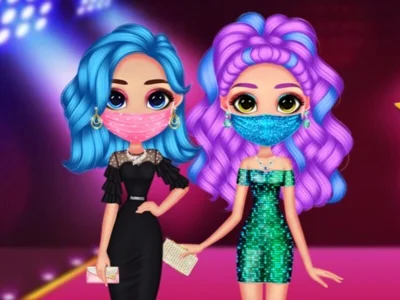 Xogo O meu look glam de corentena en liña