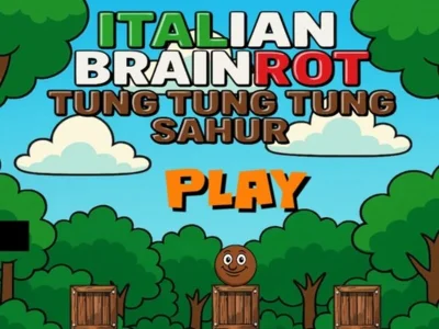 Xogo Tung Tung Tung Sahur Brainrot italiano en liña