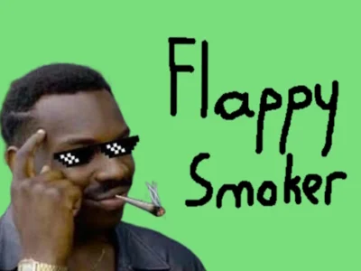 Xogo Fumador Flappy en liña