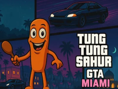 Xogo Tung Tung Sahur GTA Miami en liña
