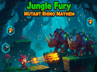 Xogo Jungle Fury Mutant Rhino Mayhem en liña