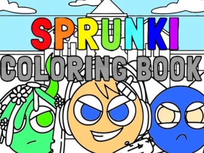 Xogo Libro para colorear Sprunki en liña