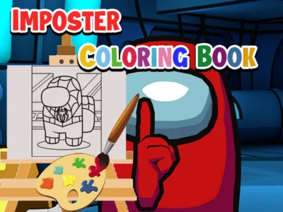 Xogo Libro para colorear impostor en liña