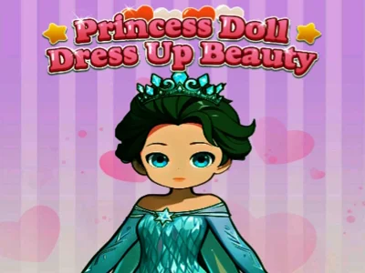 Xogo Princess Doll Dress Up Beauty en liña