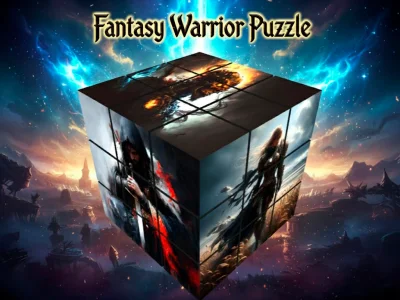 Xogo Puzzle Guerreiro Fantasía en liña