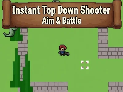 Xogo Instantable Top Down Shooter Obxectivo e batalla en liña