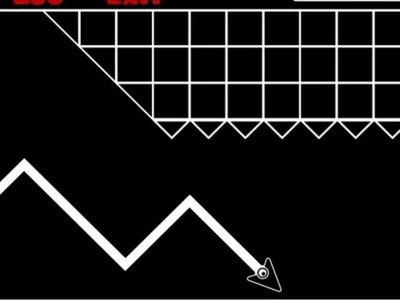 Xogo Frecha de xeometría en liña