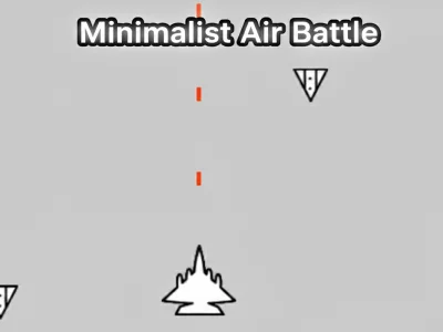 Xogo Batalla aérea minimalista en liña