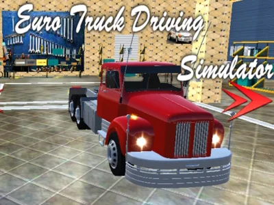 Xogo Euro Truck Driving Simulator en liña