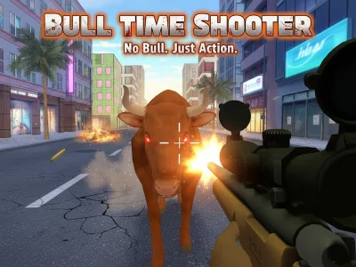 Xogo Bull Time Shooter en liña