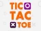 Xogo Tic Tac Toe Arcade en liña