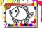 Xogo Libro de Coloreado de Peixes en liña