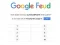 Xogo Google Feud en liña