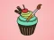 Xogo Coloreando Cupcakes Deliciosos en liña