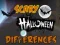 Xogo Diferencias aterradoras de Halloween en liña