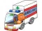 Xogo Puzzle Ambulancia de Debuxos en liña