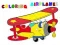 Xogo Libro de Colorear Aeronave en liña