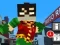 Xogo Teen Titans Go: Minecraft Corredor Adolescente 3D en liña