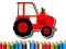 Xogo Pintura Fácil para Nenos - Tractor en liña