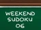 Xogo Sudoku de Fin de Semana 06 en liña