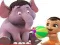 Xogo Puzle Poderoso Pequeno Bheem en liña