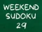 Xogo Sudoku do Fin de Semana 29 en liña