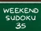 Xogo Sudoku de Fin de Semana 35 en liña