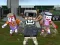 Xogo Sobrevivencia Zombie na Arena Pixel 3D de Combate en liña
