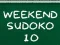 Xogo Sudoku de Fin de Semana 10 en liña