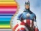 Xogo Libro de colorear para Capitán América en liña