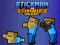 Xogo Stickman contra Zombie WorldCraft en liña