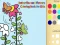 Xogo Libro para colorear bolboretas e flores para nenos en liña Xogo Libro para colorear bolboretas e flores para nenos en liña