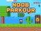Xogo Noob Parkour 2D en liña