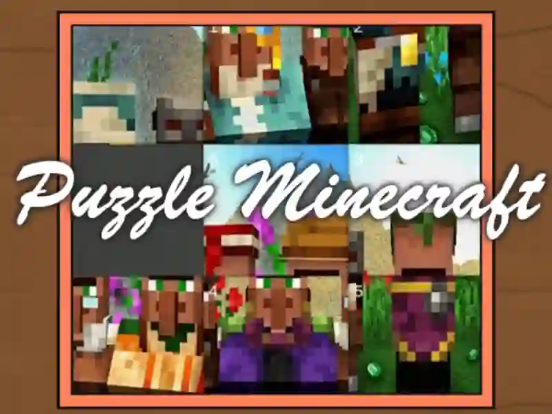 Xogo Puzzle Minecraft en liña