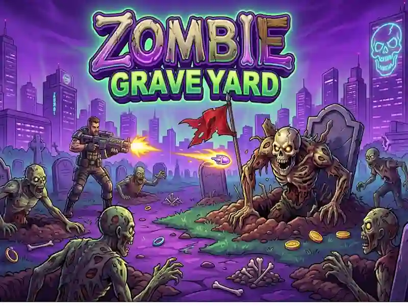 Xogo Zombie Grave Yard en liña