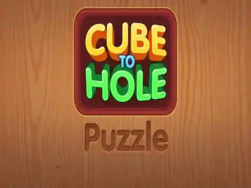 Xogo Cube a Hole Puzzle en liña