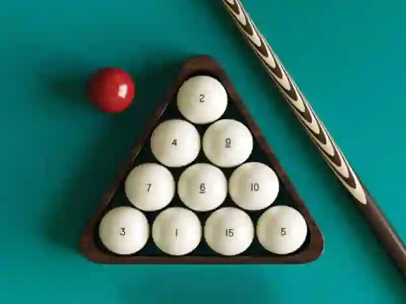 Xogo Billar 3d: pirámide rusa en liña