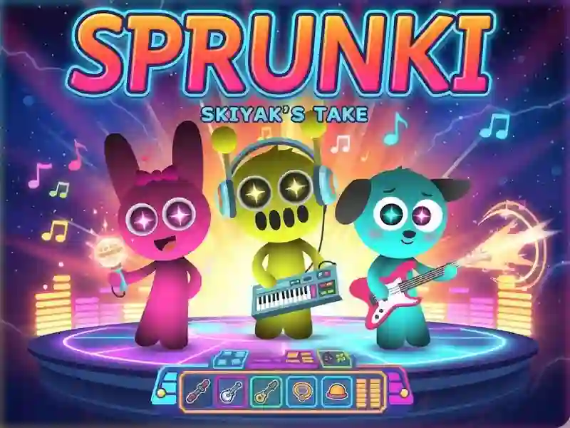 Xogo Sprunki Shifted: a toma de Skiyak en liña