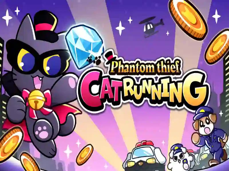 Xogo Phantom Thief Cat correndo en liña